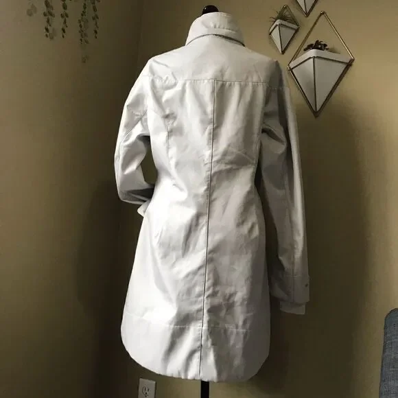 Light Grey Mid Length Jacket - Picture 4 of 8